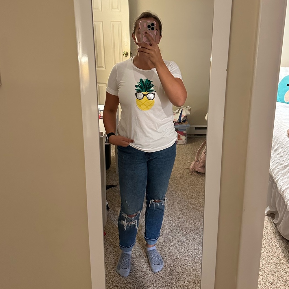 Kate spade pineapple tee
